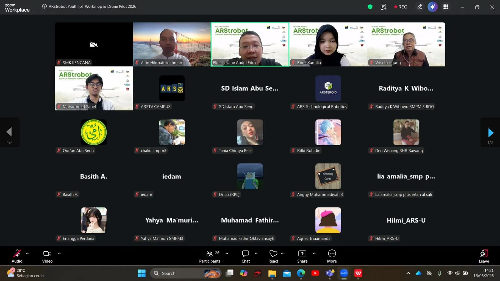 IEEE ComSoc Indonesia Chapter dan ARS University Luncurkan Webinar ARStrobot 2026